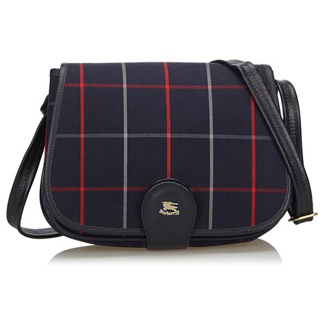 burberry crossbody canvas|burberry navy crossbody.